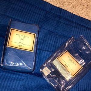 NWT Eddie Bauer Two Pillow Shams for King Bed